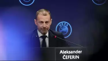 Presiden UEFA Aleksander Ceferin