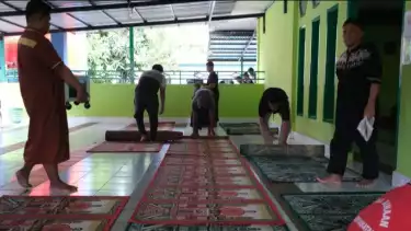 Lapas Kendari beri pembinaan kerohanian ke napi untuk belajar agama