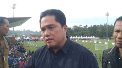 Serius Bahas Garuda Academy, Erick Thohir: Saya Juga Tua, Tidak Mungkin Jadi Ketum PSSI Seumur Hidup!