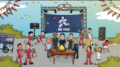 95 tahun PSSI, Erick Thohir Buka Perjalanan Panjang Sepak Bola Indonesia