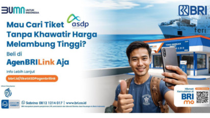 Pesan Tiket Kapal ASDP di AgenBRILink, Ini Keuntungan dan Cara Belinya