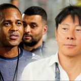 Shin Tae-yong dan Patrick Kluivert Bertemu di Korea Selatan, Bahas Timnas Indonesia?