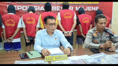 Tujuh Tersangka Penyalahgunaan Narkoba Berhasil Ditangkap, Dua Diantaranya Lintas Provinsi