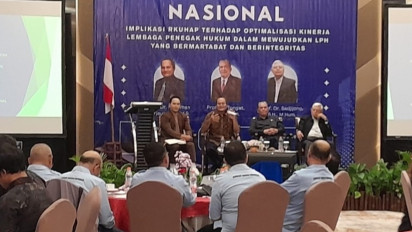 Semnas RKUHAP, Guru Besar UB Tegaskan Pentingnya Sistem Peradilan Pidana Terpadu yang Bermartabat dan Berintegritas