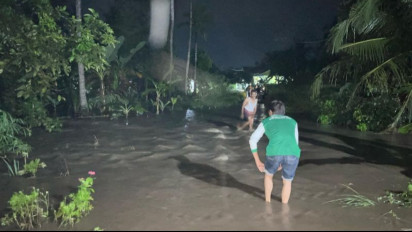 Hujan Deras Seharian, Permukiman di Lampung Selatan Terendam Banjir