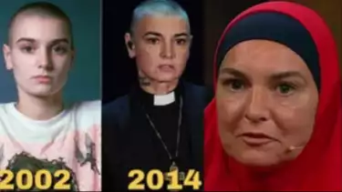 Penampilan Sinead O Connor dari penyanyi rock, pendeta hingga Berjilbab setelah mualaf