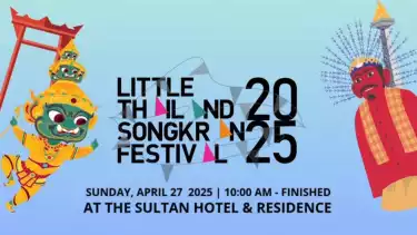 Little Thailand Songkran Festival 2025 di Jakarta