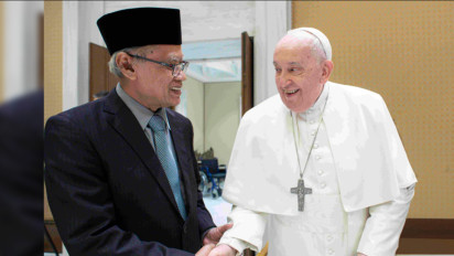 Ketum PP Muhammadiyah Haedar Nashir Kenang Sosok Paus Fransiskus yang Humanis dan Sederhana