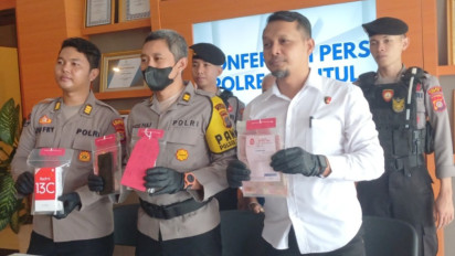 Pria Serabutan di Bantul Ditangkap Polisi Usai Gasak Perhiasan dan HP Milik Tetangganya