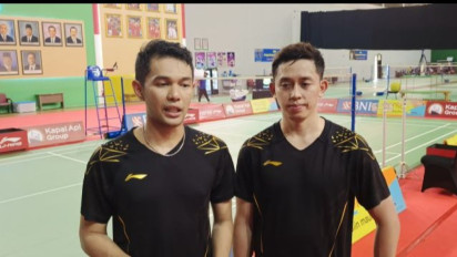 Jawaban Menohok Fajar Alfian saat Ditanya Soal Peluang Kembali Jadi Kapten Tim Bula Tangkis Indonesia di Piala Sudirman 2025