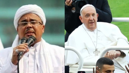 Kisah Habib Rizieq Pamer Toleransi Beragama kepada Paus Fransiskus, Ceramahnya Bikin Sejuk Ternyata...
