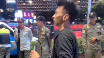 Tegas! Tiktoker Dilarang Buat Konten di Trotoar Bundaran HI, Satpol DKI Jakarta Sebut Bisa Masuk Bui