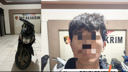 Spesialis Pencuri Motor di Rumah Kos Diringkus, Beraksi Ketika Korban Tertidur