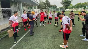 Cara Unik PMI Tangsel Sosialisasi Donor Darah, Gandeng Eks Pemain Timnas Indonesia hingga Selebritis