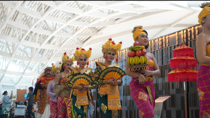 Bandara I Gusti Ngurah Semarakkan Hari Paskah dan Galungan dalam Balutan Keindahan Budaya Bali