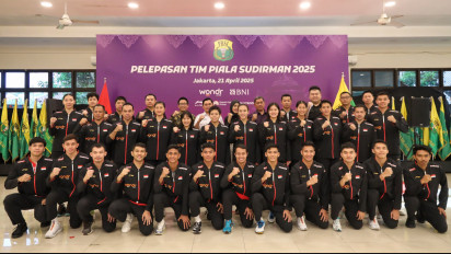 BNI Dukung Tim Bulutangkis Indonesia Berlaga di Sudirman Cup 2025