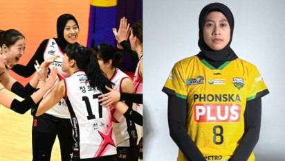 Istiqomah di Tengah Net Voli: Ini Gaya Hijab Megawati Hangestri yang Mencuri Perhatian