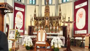 Katedral Jakarta gelar Misa Requiem untuk doa arwah Paus Fransiskus