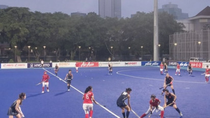 Tim Putri Indonesia Imbang Lawan Uzbekistan di Piala Asia Hoki 2025