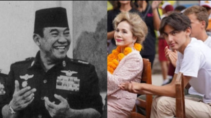 Warisi Ketampanan Soekarno, Inilah Sosok Frederik Kiran, Cucu Presiden Pertama RI yang Curi Perhatian Publik