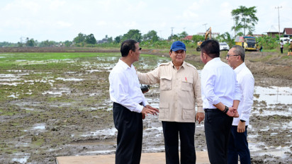 Prabowo Pimpin Revolusi Hijau Tanam Padi Serentak di Lahan 1,3 Juta Hektare: RI Siap Stop Impor Beras