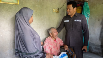 Satu Tahun di Kursi Roda, Supardi dapat Perhatian Khusus dari Bupati Sidoarjo