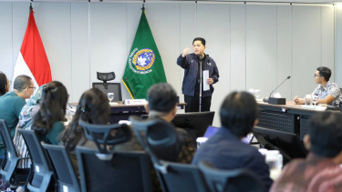 Ketua Umum PSSI Erick Thohir Temui Staf Timnas Indonesia untuk Bahas Soal Ini