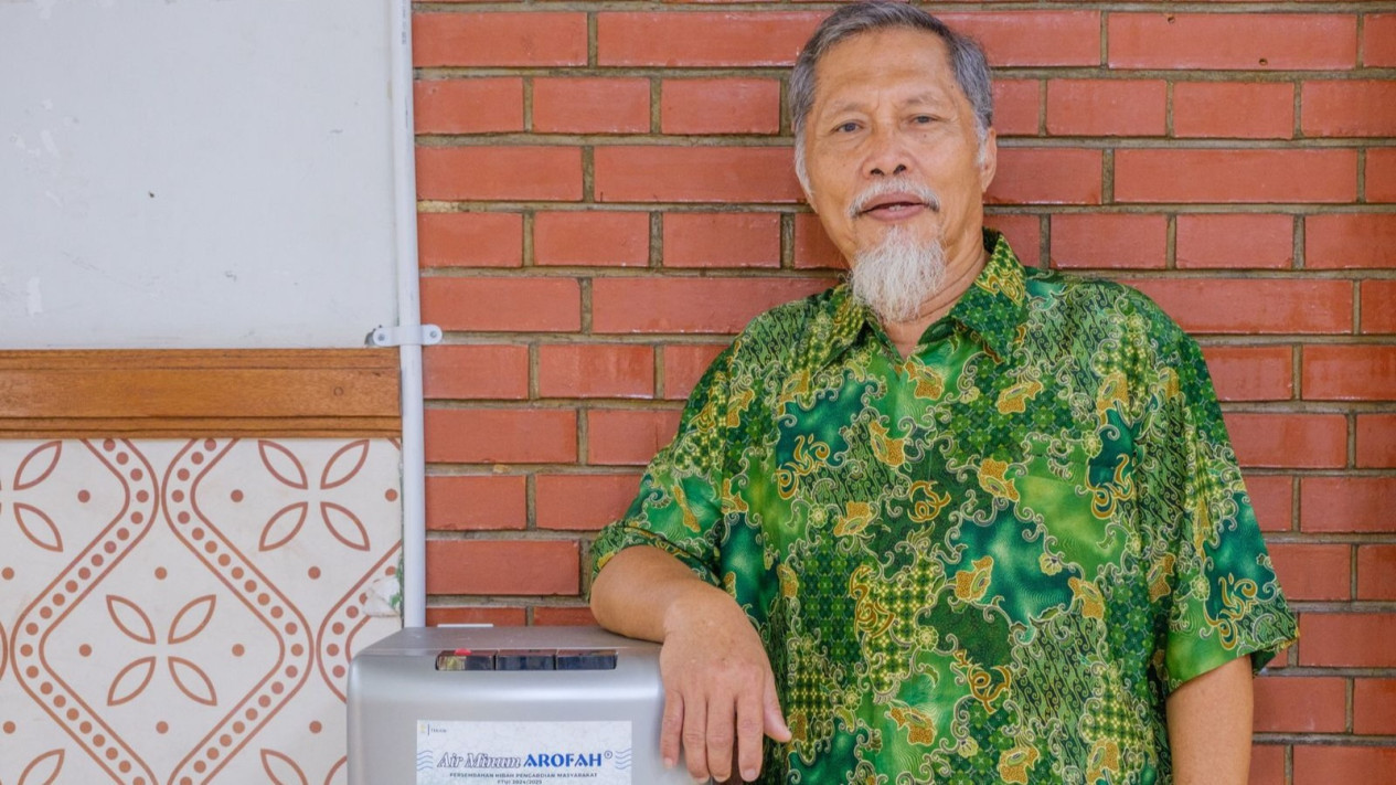 Gebrakan Dosen UI Ciptakan Alat Pemurnian Air Ramah Lingkungan
            - galeri foto