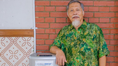 Gebrakan Dosen UI Ciptakan Alat Pemurnian Air Ramah Lingkungan