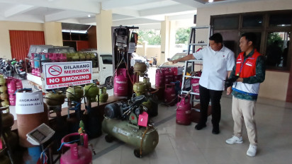 Kasus Penyuntikan LPG Subsidi 3 kg ke 12 Kg, Pertamina Cabut Izin 5 Pangkalan di Kulon Progo