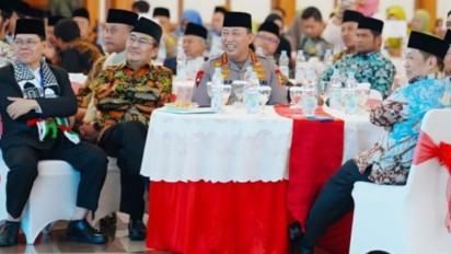 Hadir di Halal Bihalal MUI, Kapolri: Silaturahim Ormas Perkuat Ukhuwah Bangsa