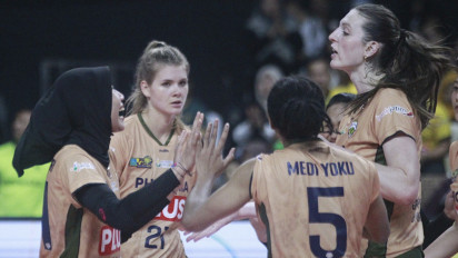 Hasil Final Four Proliga 2025: Tanpa Megawati Hangestri, Gresik Petrokimia Sukses Permalukan Jakarta Electric PLN