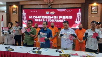 5 Tersangka Peredaran Uang Palsu di Sleman dan Yogyakarta Ditangkap, Modusnya Bikin Tak Habis Pikir