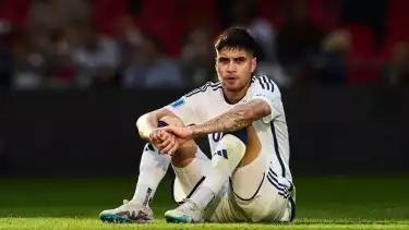 Pemain Timnas Indonesia, Kevin Diks saat membela FC Copenhagen.