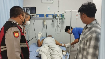 Tak Sengaja Tersiram Bensin, Tukang Tambal Ban Terbakar akibat Sambaran Api di Kelapa Gading