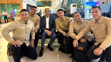 Diutus Prabowo, Jokowi Bertolak ke Vatikan Hadiri Pemakaman Paus Fransiskus