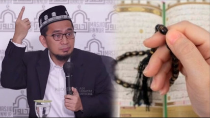Tolong Mulai Malam Nanti Amalkan Dzikir Ini, Jangan Kaget Kalau Rezeki Datang Secepat Kilat, Kata Ustaz Adi Hidayat