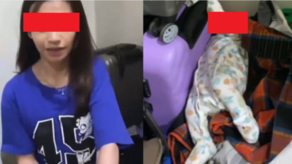 Viral, Detik-detik Video Suami Istri Cekcok, Ibu Kandung Injak Bayi hingga Diletakan di Tumpukan Baju dan Koper
