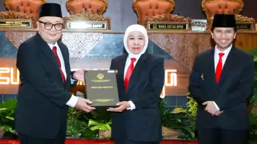 BPK RI kembali memberikan predikat Opini Wajar Tanpa Pengecualian (WTP) pada Laporan Hasil Pemeriksaan (LHP) atas Laporan Keuangan Pemerintah Daerah (LKPD) Pemprov Jatim Tahun Anggaran 2024.