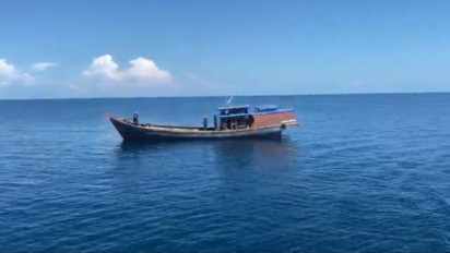 Bakamla RI Gagalkan Dugaan Penyelundupan Pasir Timah di Kepulauan Lingga
