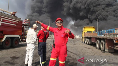 Tempat Penyimpanan Bahan Bakar Rudal Padat di Iran Meledak, 1100 Orang Terluka