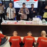 Polisi Tangkap 7 Pengedar Narkoba yang Menyasar Konsumen Pelajar di Ponorogo