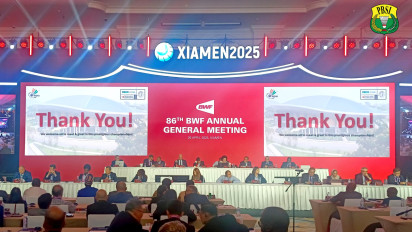 Hadiri Annual General Meeting BWF 2025, Fadil Imran Ketum PBSI Suarakan Aspirasi Badminton Lovers