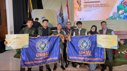 UMSU Raih Dua Anugerah Tertinggi Innovillage Lewat Inovasi Berbasis Teknologi 