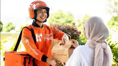Motor Kurir Shopee Food Digasak Maling saat Ambil Orderan
