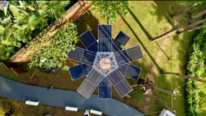 Mengintip Teknologi Instalasi “Twinkle-gize” Hadir di Art Jakarta Gardens 2025