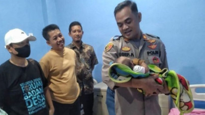 Polisi Tangani Penemuan Bayi Perempuan di Depan Kontrakan Bekasi