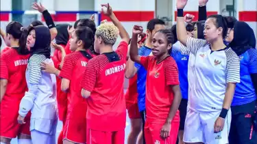 Para Pemain Timnas Futsal Putri Indonesia