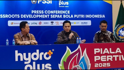 Erick Thohir: Kompetisi Piala Pertiwi Jadi Landasan Menuju Liga 1 Putri 2027