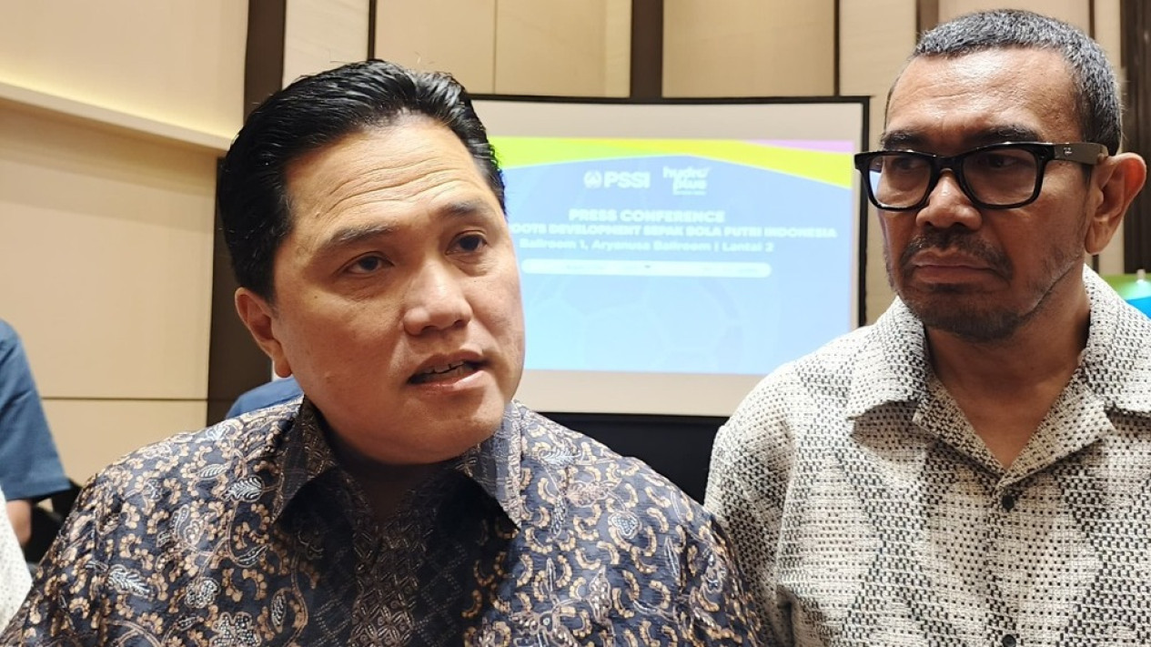 Jelang Lawan China, Erick Thohir Tak Tanggung-tanggung soal Perintah TC kepada Semua Pemain Timnas Indonesia di Bali
            - galeri foto